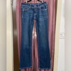 Vintage Y2K Miss Me Bootcut Embellished Jeans